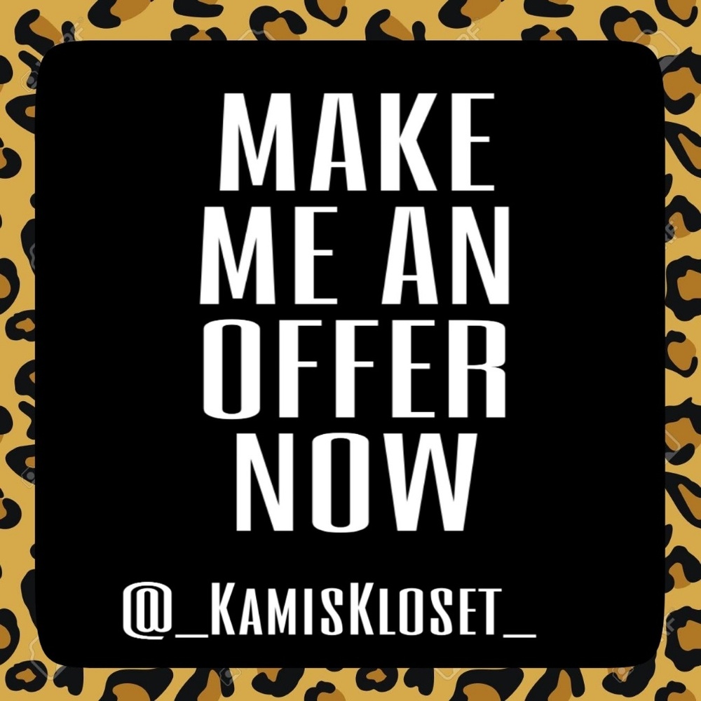 Make me offer I cant resist😉